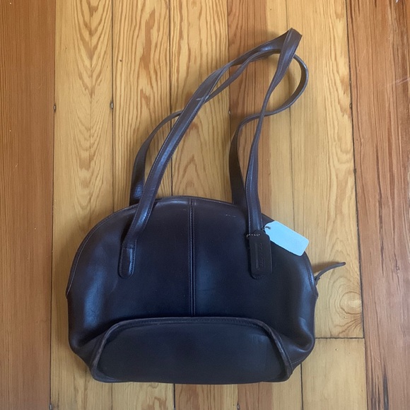 Coach Bags Vintage Made In Usa Leather Coach Purse Poshmark